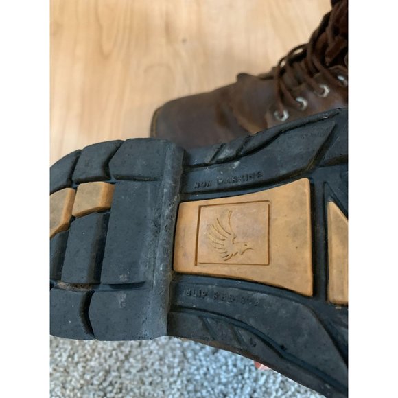 Cody James Lace Up Square Toe Kiltie Waterproof Boots 10.5